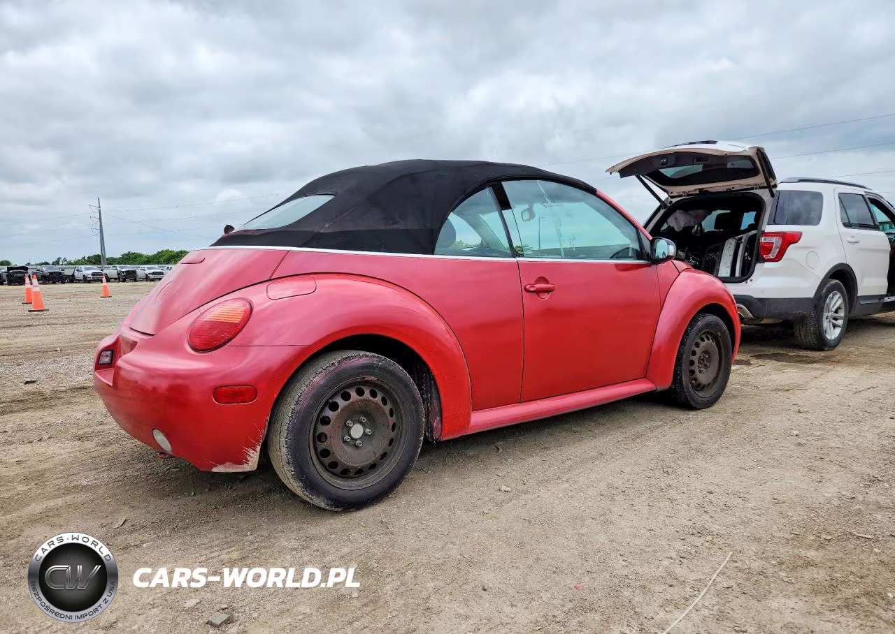 2004 Volkswagen New Beetle Gl VIN:3VWBM31Y24M345274 - 3