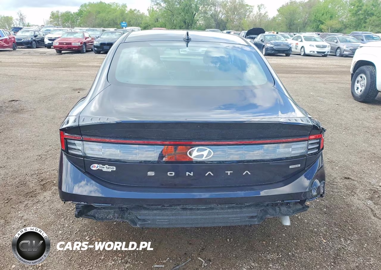 2026 Hyundai Sonata Sel Sport VIN:KMHL64JA2TA524934 - 6