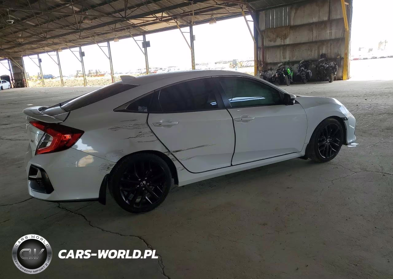 2020 Honda Civic Si VIN:2HGFC1E52LH705458 - 3