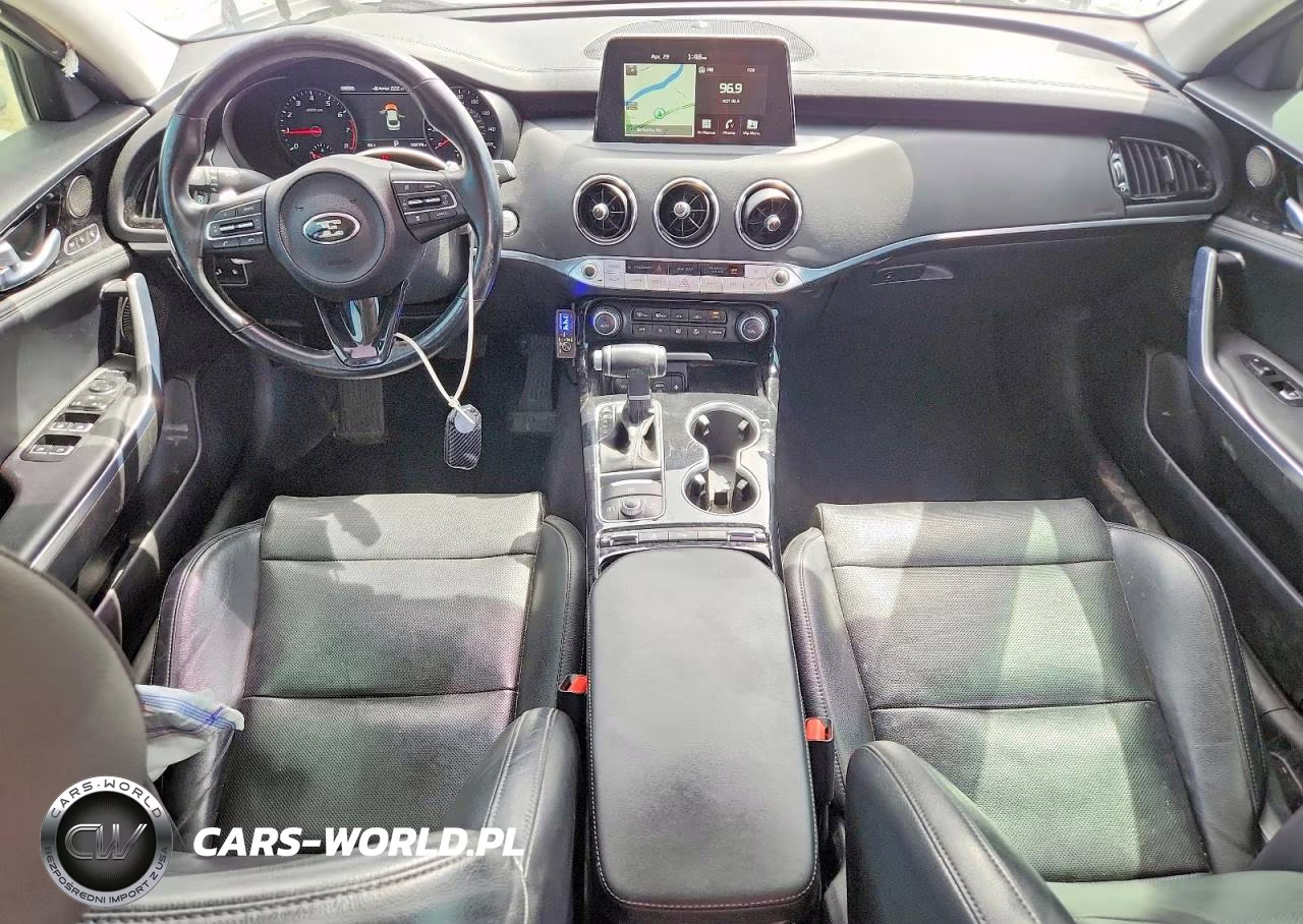 2019 Kia Stinger Premium VIN:KNAE25LA9K6042200 - 8