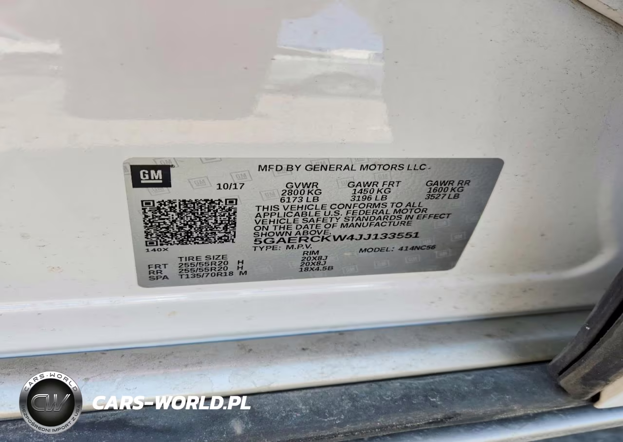2018 Buick Enclave Premium VIN:5GAERCKW4JJ133551 - 13