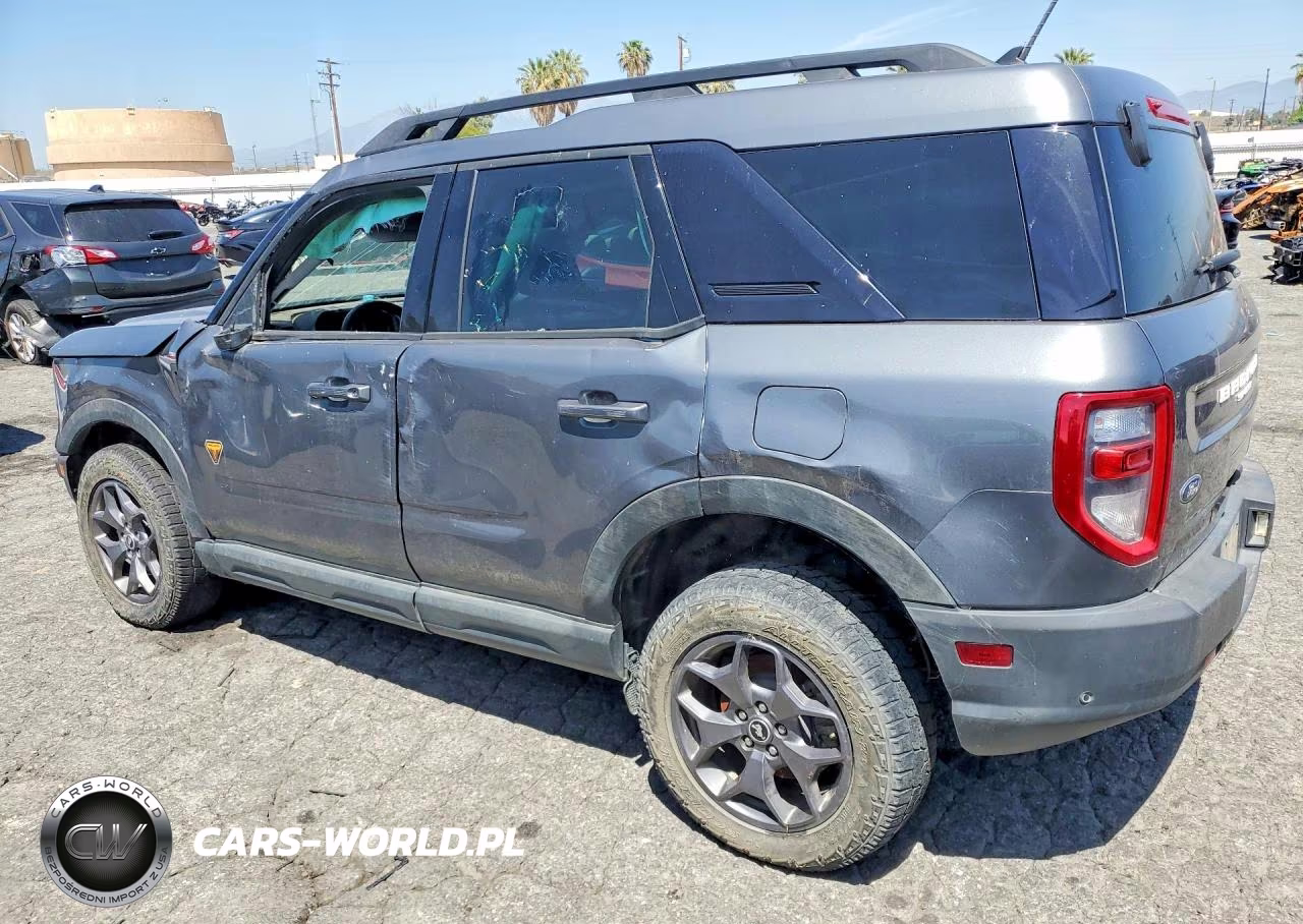 2022 Ford Bronco Sport Badlands VIN:3FMCR9D9XNRD42493 - 2