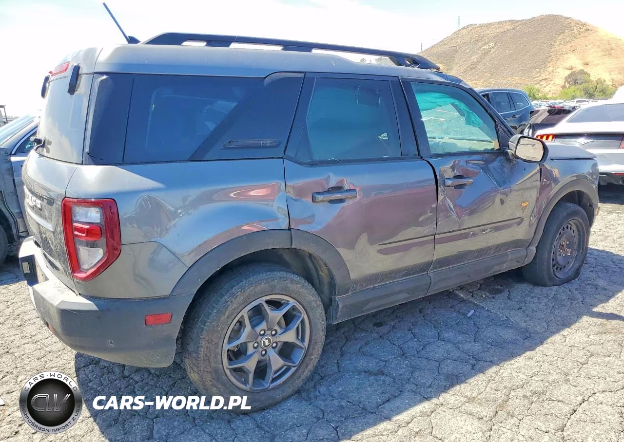 2022 Ford Bronco Sport Badlands VIN:3FMCR9D9XNRD42493 - 3