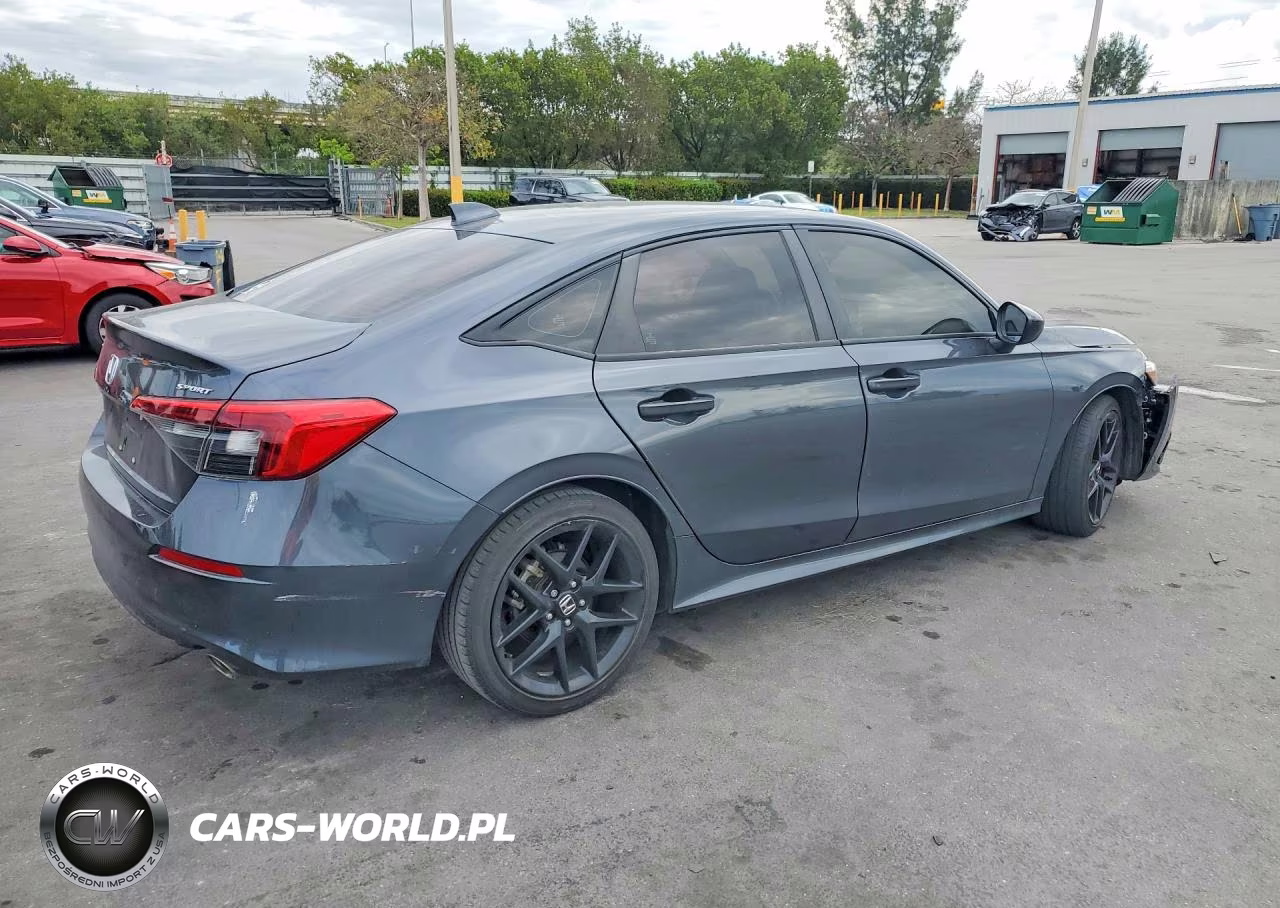 2024 Honda Civic Sport VIN:2HGFE2F50RH513706 - 3