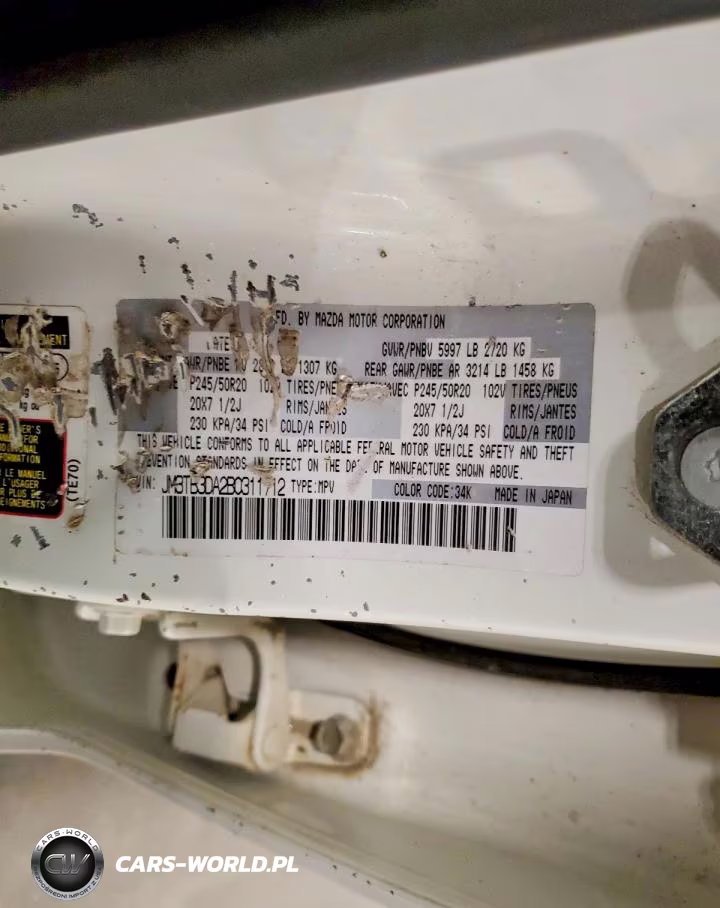 2011 Mazda Cx-9 VIN:JM3TB3DA2B0311712 - 13