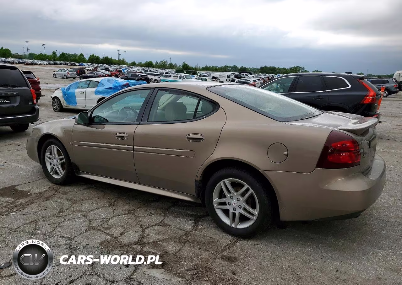2007 Pontiac Grand Prix Gt VIN:2G2WR554271221756 - 2