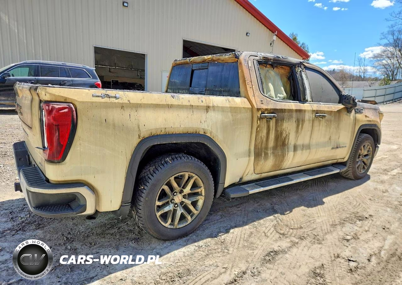 2019 GMC Sierra K1500 Slt VIN:3GTU9DED6KG224575 - 3
