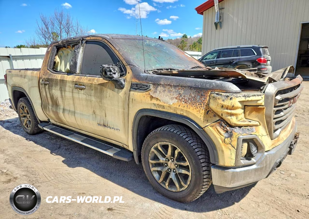 2019 GMC Sierra K1500 Slt VIN:3GTU9DED6KG224575 - 4