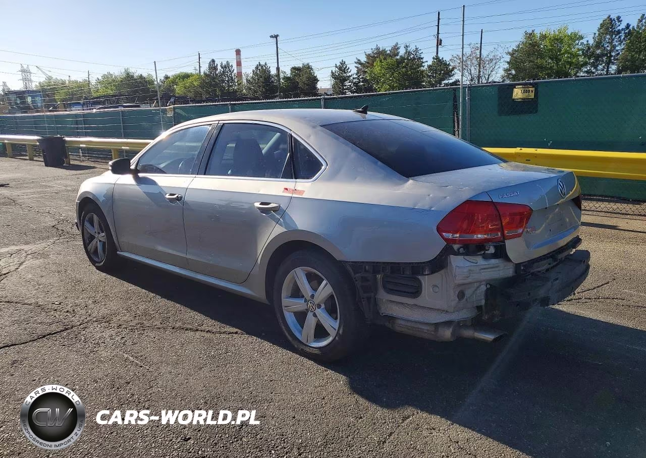 2013 Volkswagen Passat Se VIN:1VWBH7A34DC003410 - 2