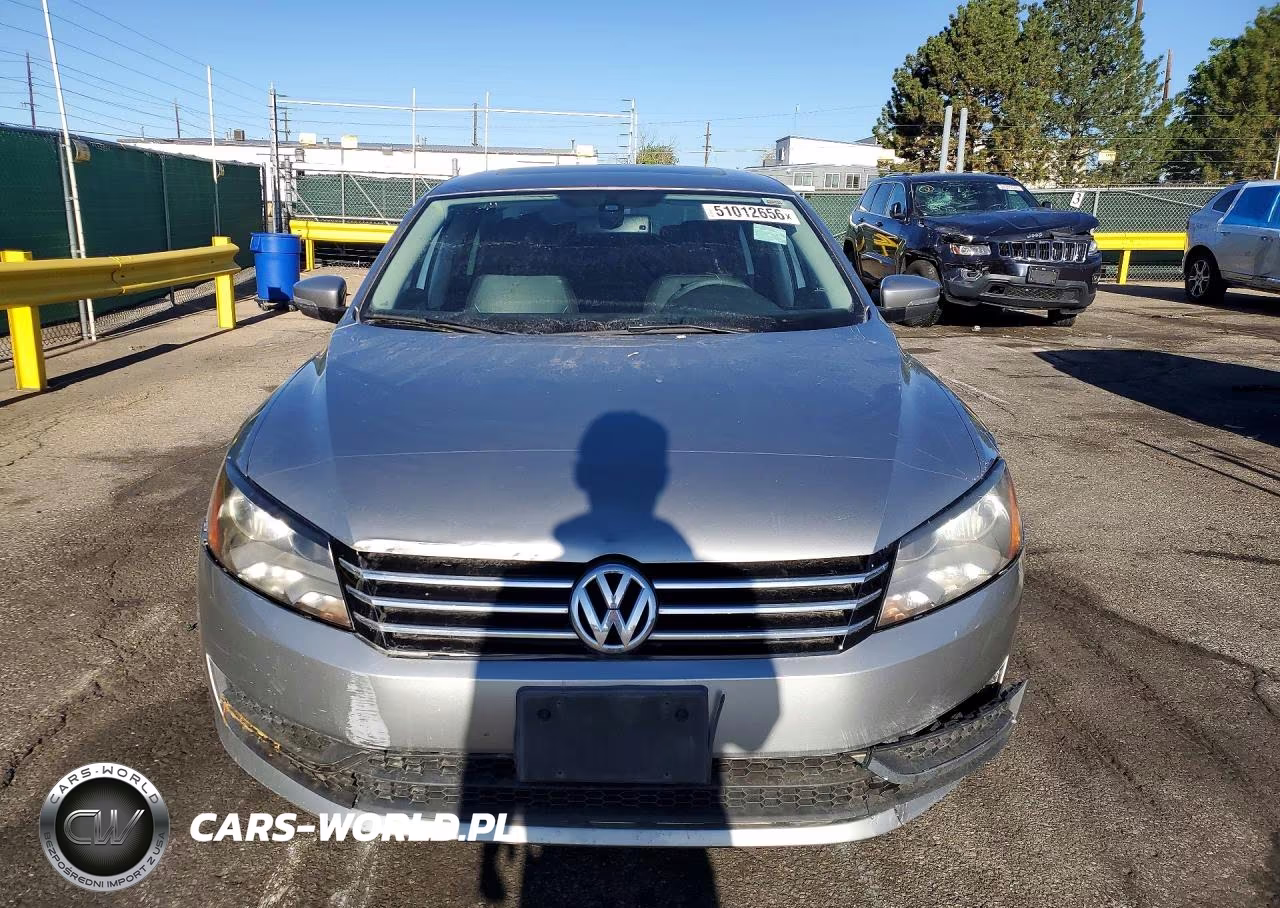 2013 Volkswagen Passat Se VIN:1VWBH7A34DC003410 - 5