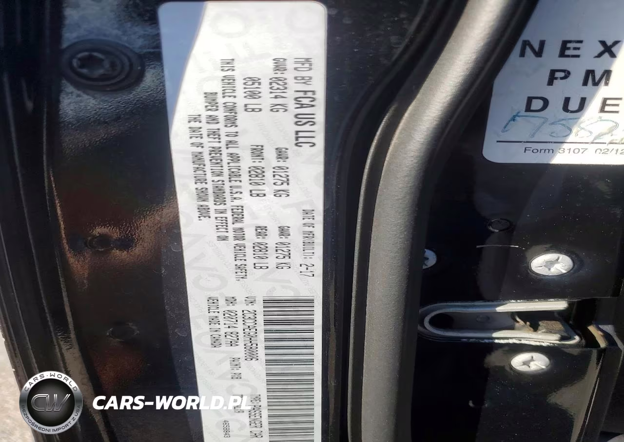 2017 Chrysler 300C VIN:2C3CCAEG0HH580006 - 13