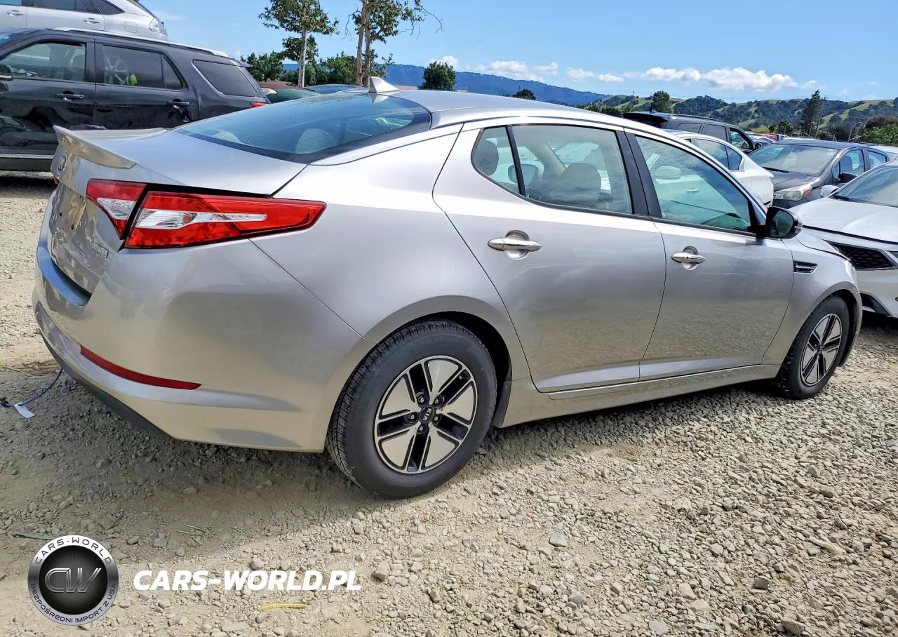 2012 Kia Optima Hybrid Lx VIN:KNAGM4AD0C5033161 - 3