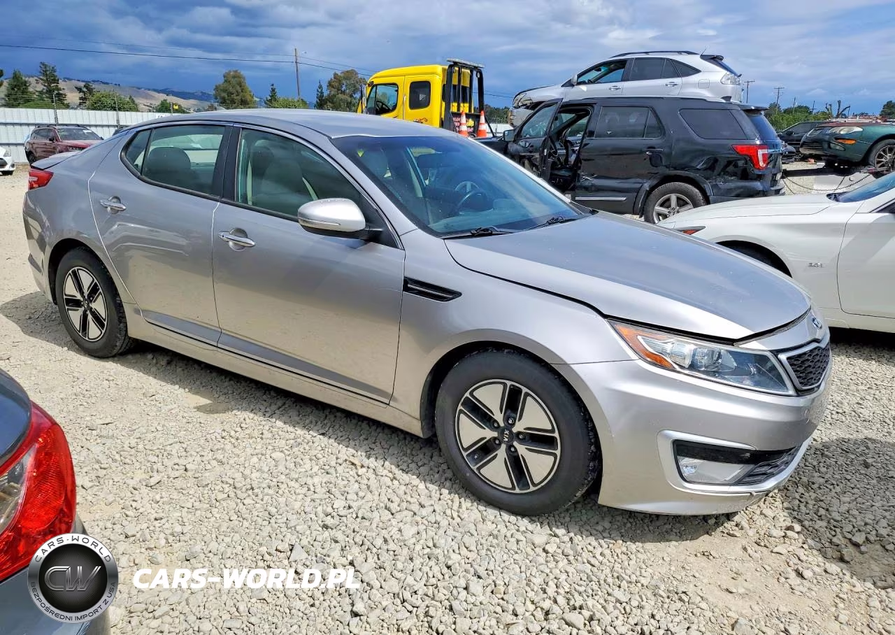 2012 Kia Optima Hybrid Lx VIN:KNAGM4AD0C5033161 - 4