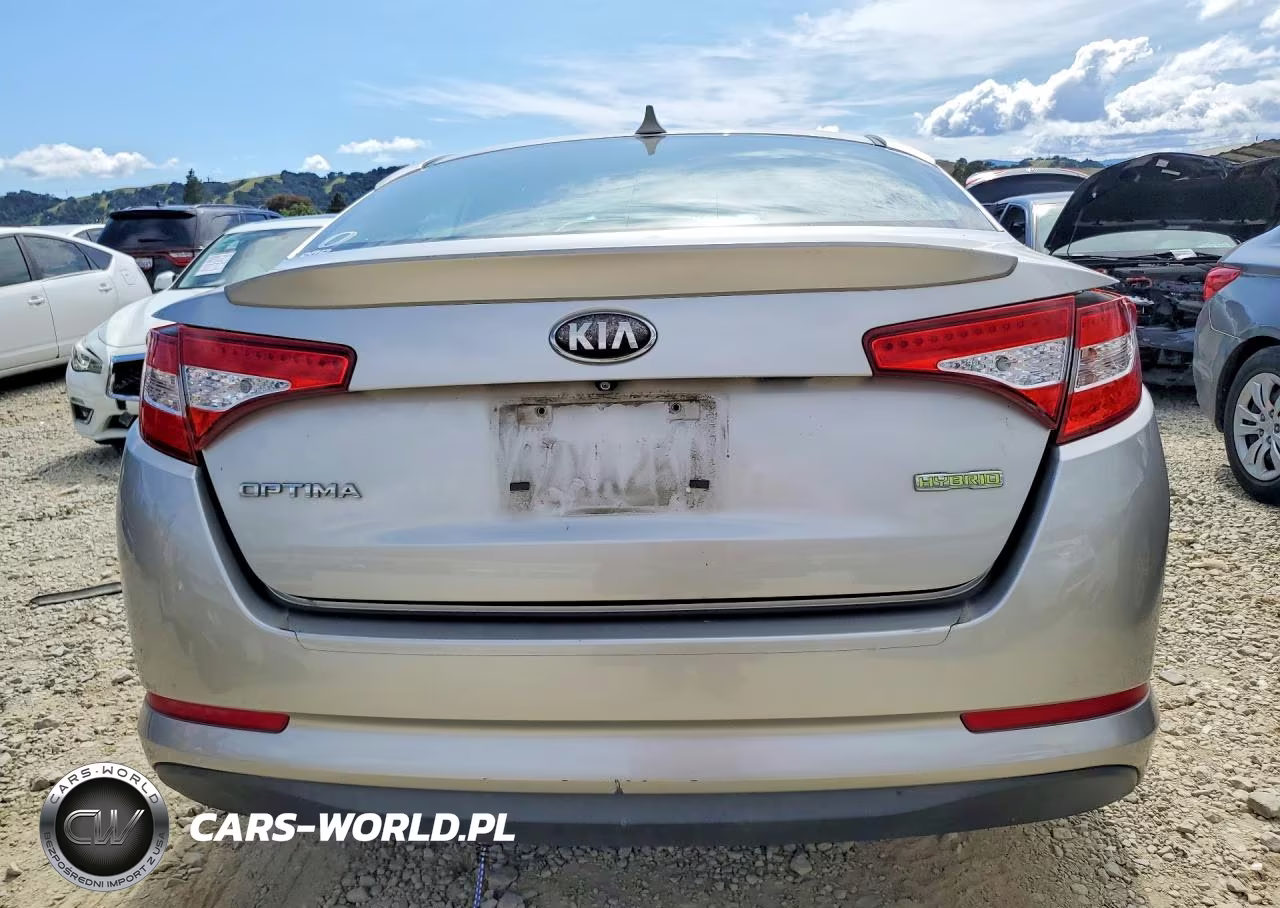 2012 Kia Optima Hybrid Lx VIN:KNAGM4AD0C5033161 - 6