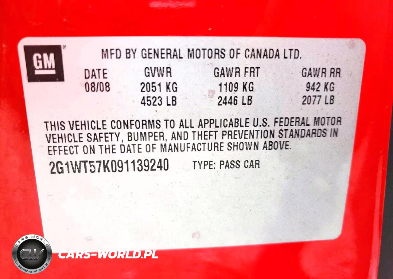 2009 Chevrolet Impala 1Lt VIN:2G1WT57K091139240 - 13