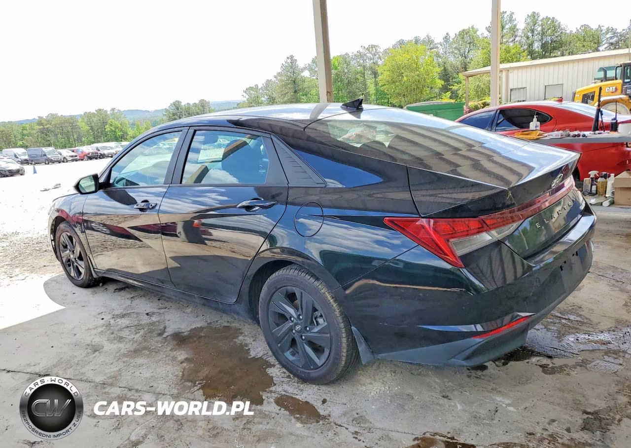 2023 Hyundai Elantra Blue VIN:KMHLM4AJ6PU039951 - 2