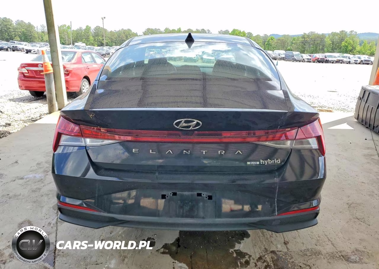 2023 Hyundai Elantra Blue VIN:KMHLM4AJ6PU039951 - 6