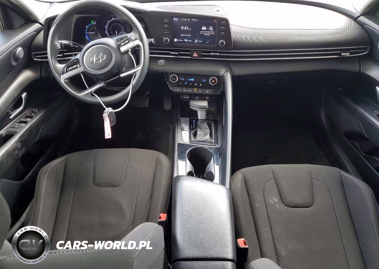 2023 Hyundai Elantra Blue VIN:KMHLM4AJ6PU039951 - 8