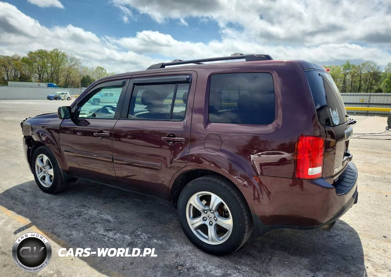 2014 Honda Pilot Ex VIN:5FNYF4H41EB054514 - 2
