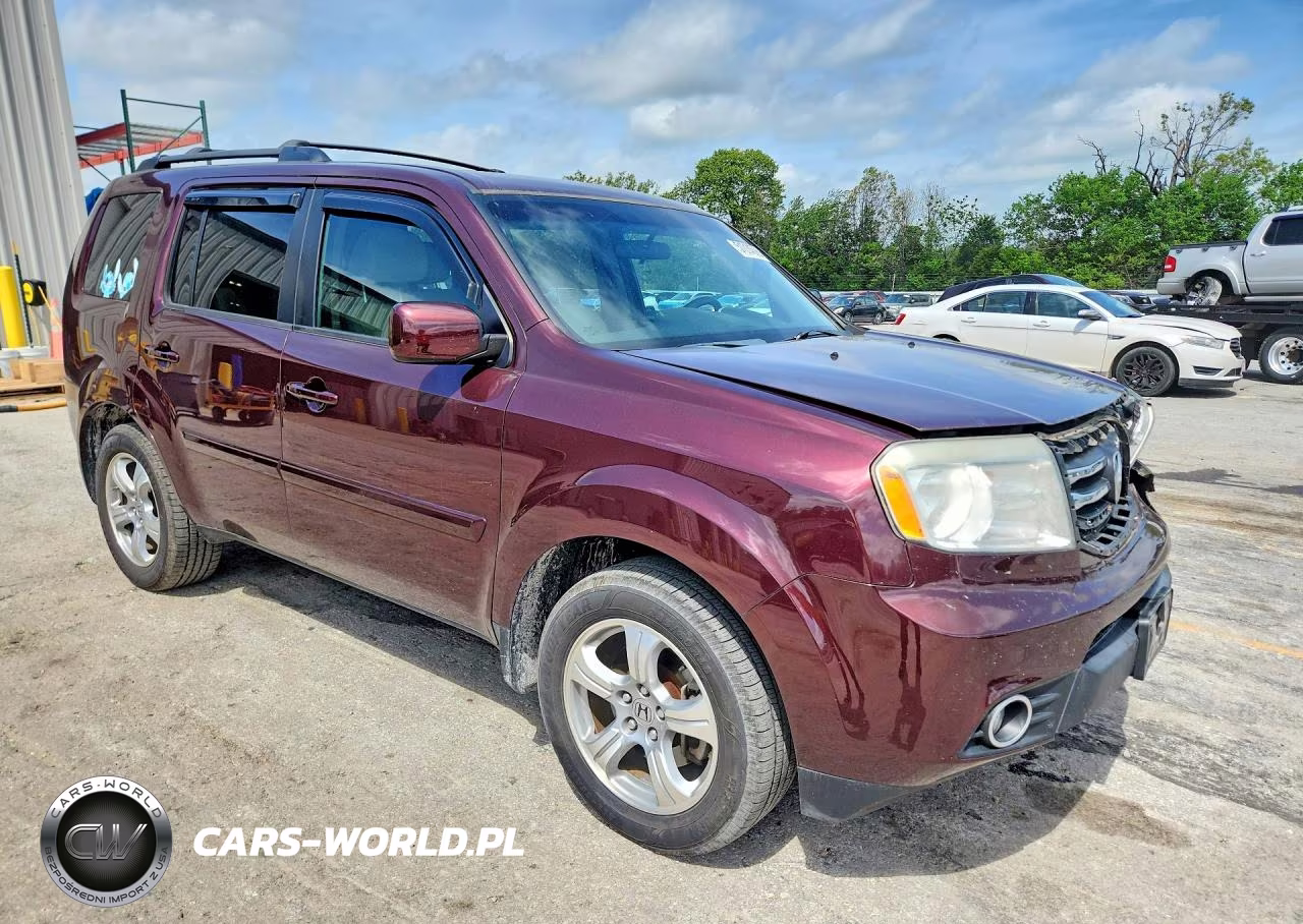 2014 Honda Pilot Ex VIN:5FNYF4H41EB054514 - 4