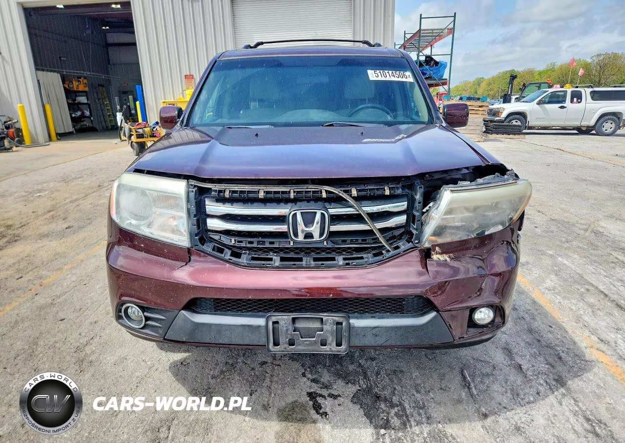 2014 Honda Pilot Ex VIN:5FNYF4H41EB054514 - 5
