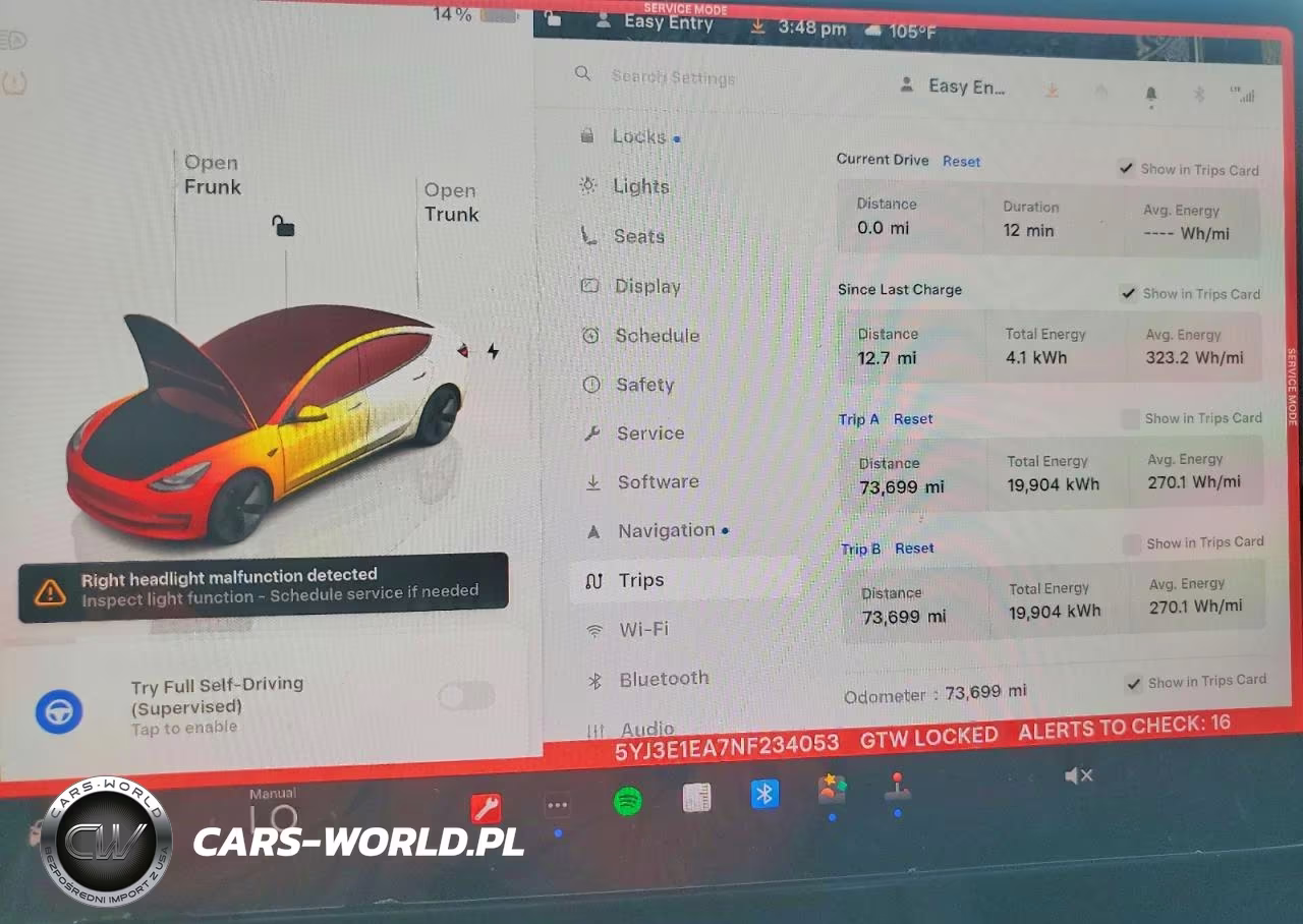2022 Tesla Model 3 VIN:5YJ3E1EA7NF234053 - 9