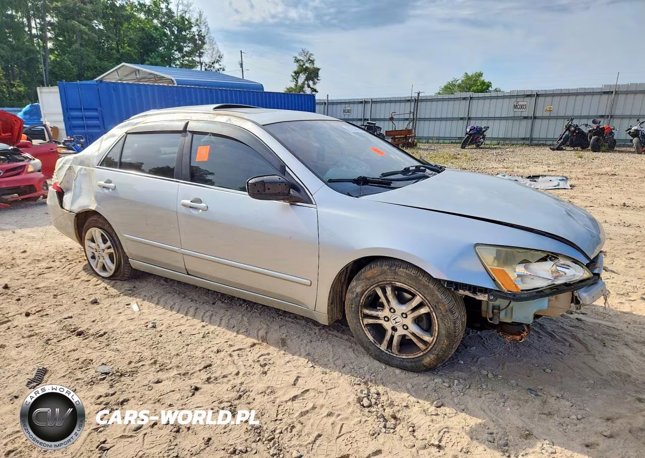 2007 Honda Accord Ex VIN:1HGCM568X7A153440 - 4
