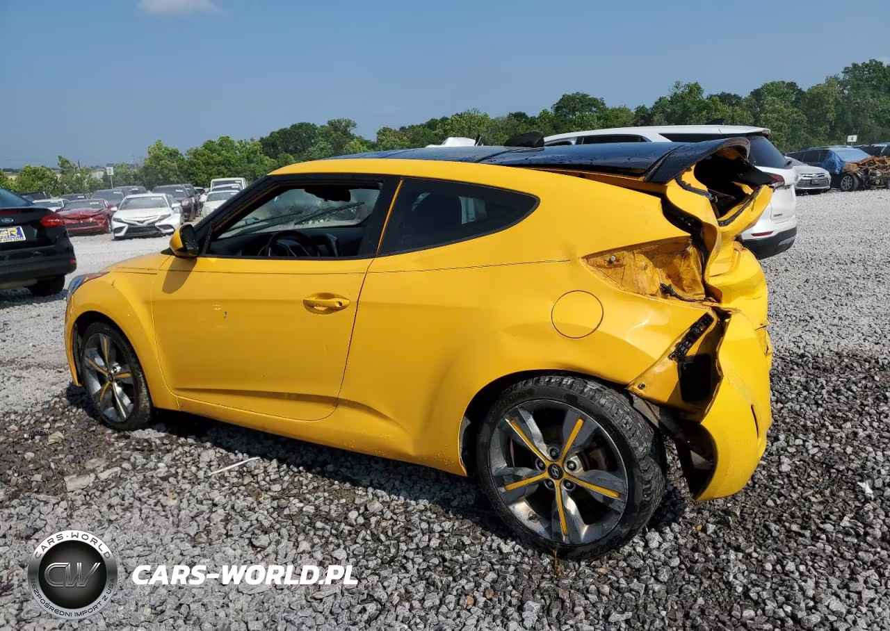 2016 Hyundai Veloster Base VIN:KMHTC6AD1GU283774 - 2