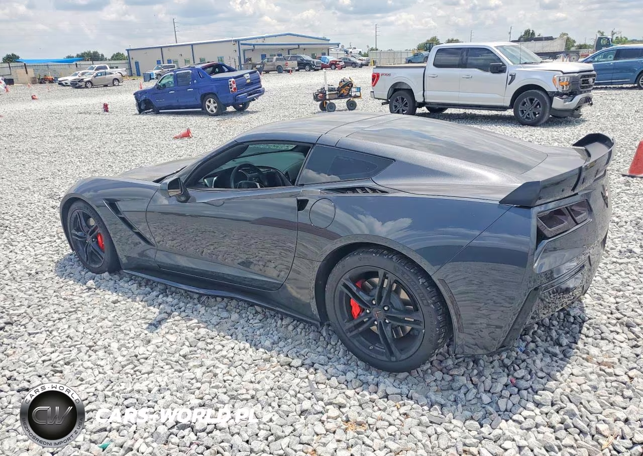 2017 Chevrolet Corvette Stingray 1Lt VIN:1G1YB2D70H5101966 - 2