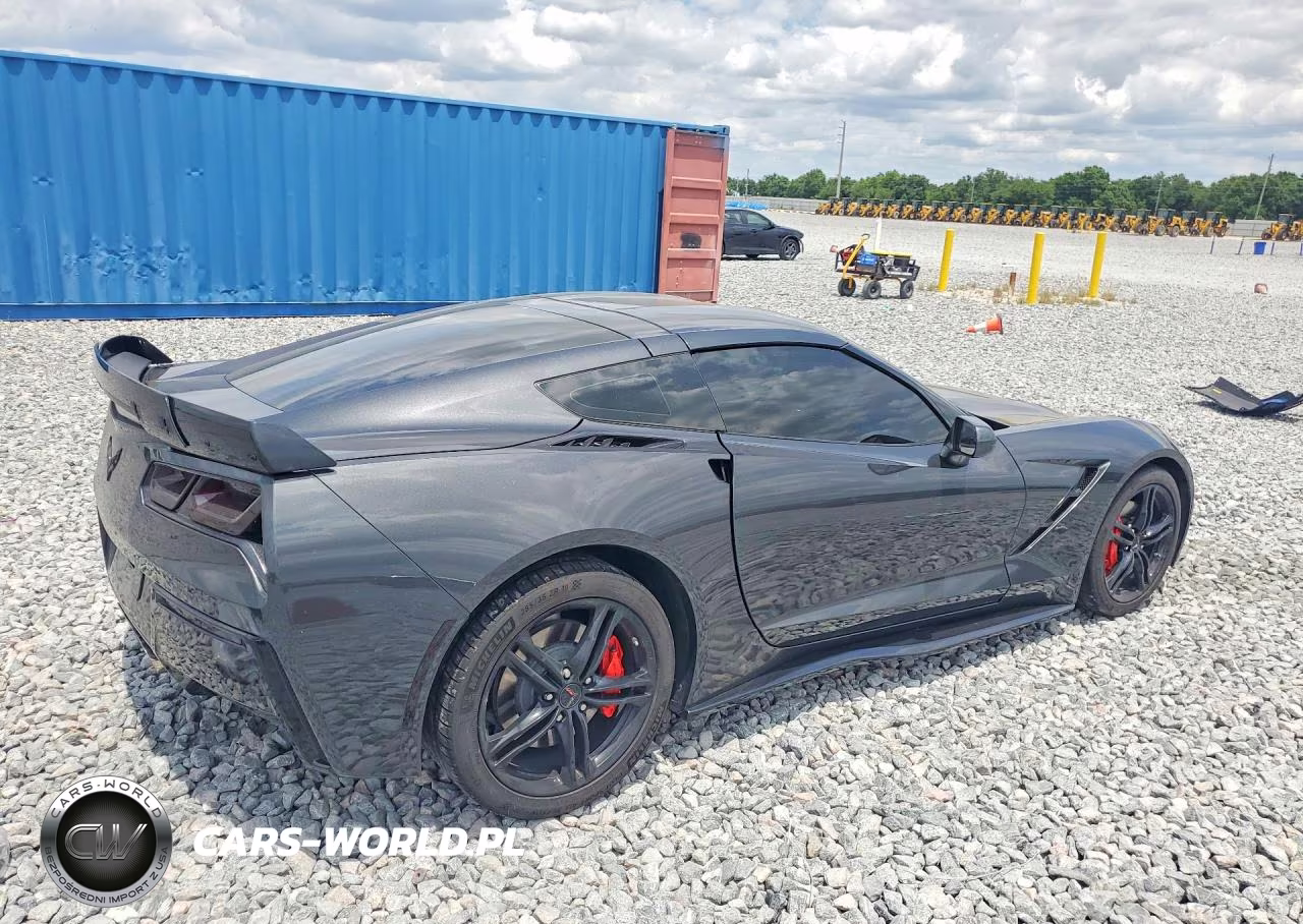 2017 Chevrolet Corvette Stingray 1Lt VIN:1G1YB2D70H5101966 - 3