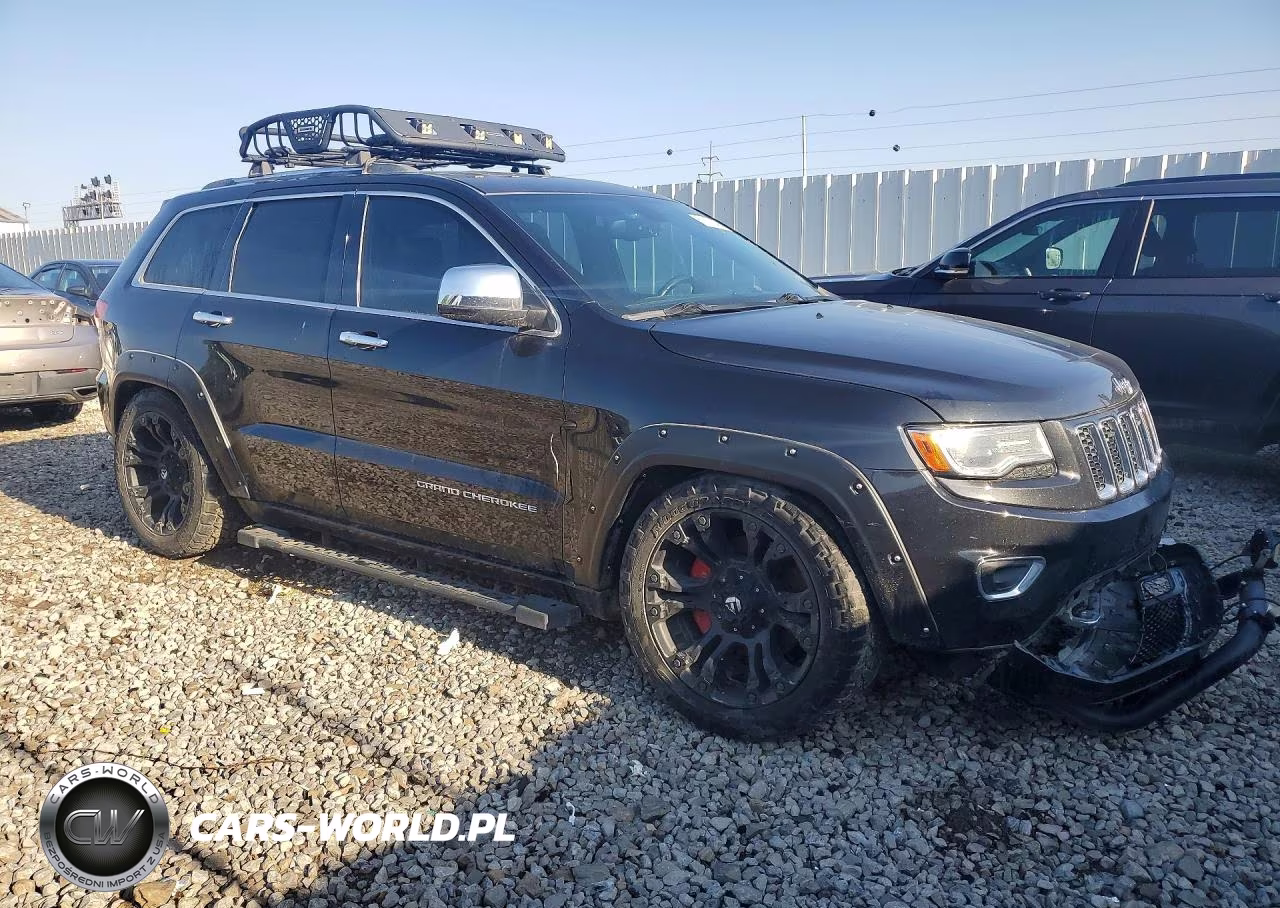 2014 Jeep Grand Cherokee Overland VIN:1C4RJFCT9EC402702 - 4