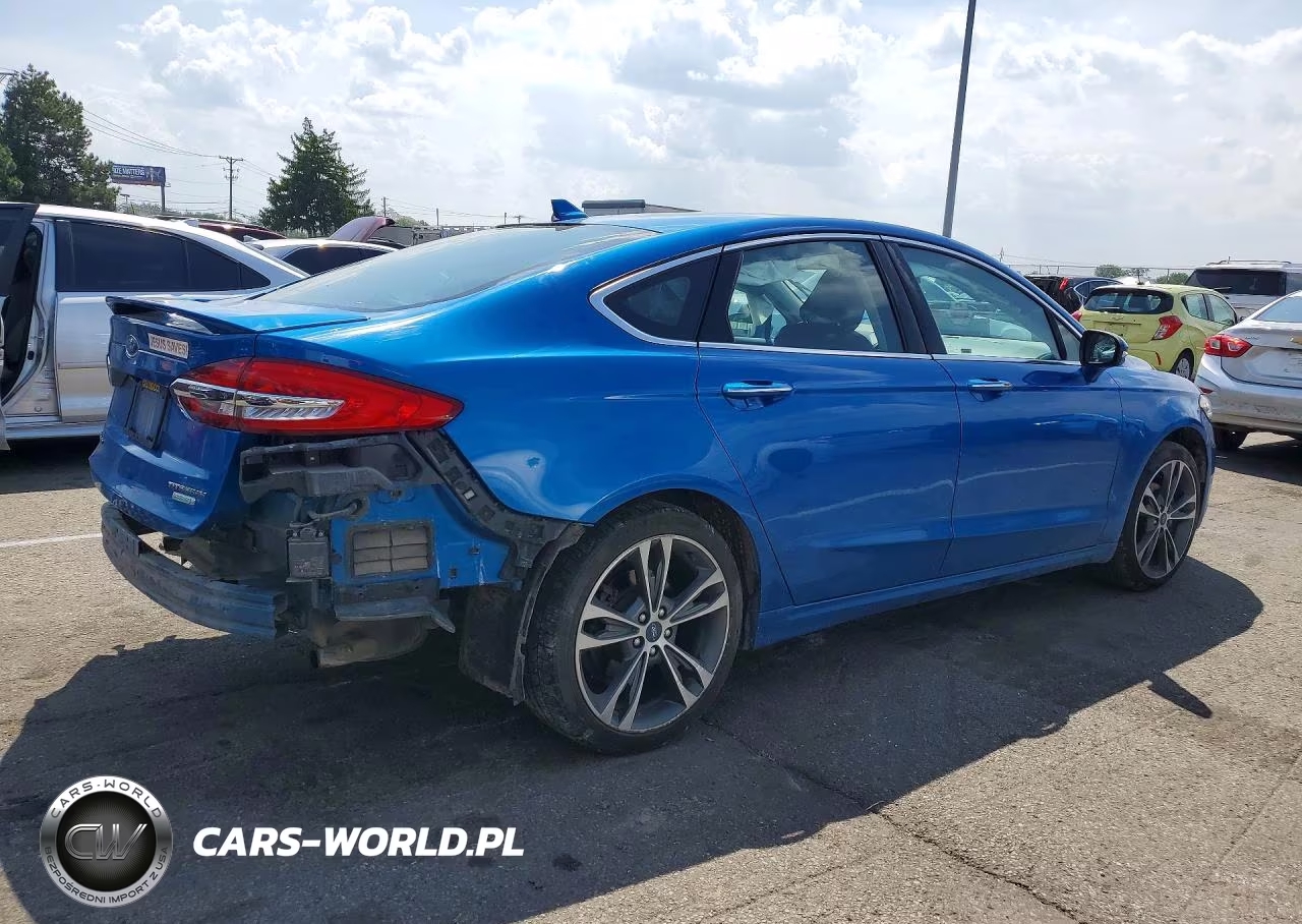 2020 Ford Fusion Titanium VIN:3FA6P0K97LR179360 - 3