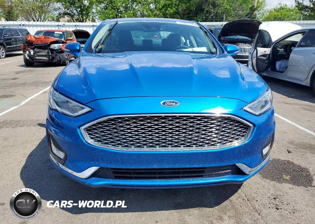 2020 Ford Fusion Titanium VIN:3FA6P0K97LR179360 - 5