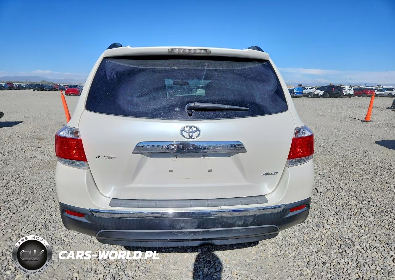 2013 Toyota Highlander Se VIN:5TDBK3EH1DS185729 - 6
