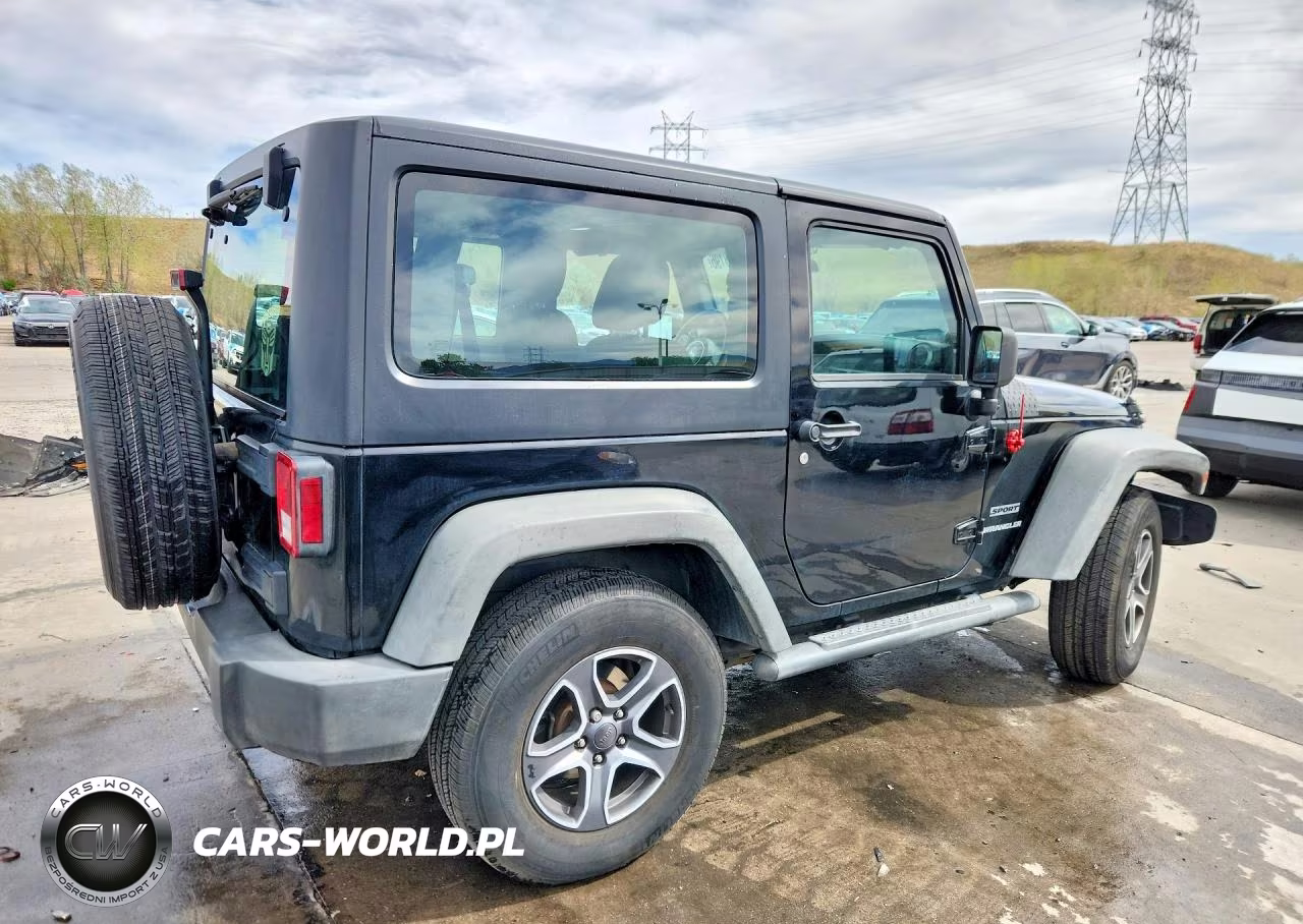 2011 Jeep Wrangler Sport VIN:1J4AA2D14BL553052 - 3