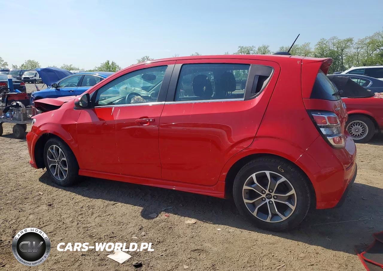 2019 Chevrolet Sonic Lt VIN:1G1JD6SB4K4108734 - 2