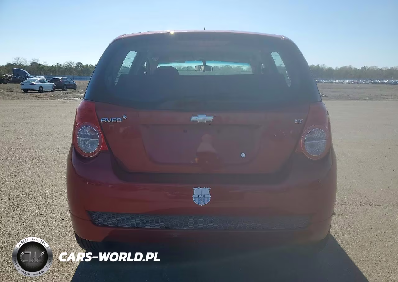 2009 Chevrolet Aveo VIN:KL1TD66E79B667017 - 6