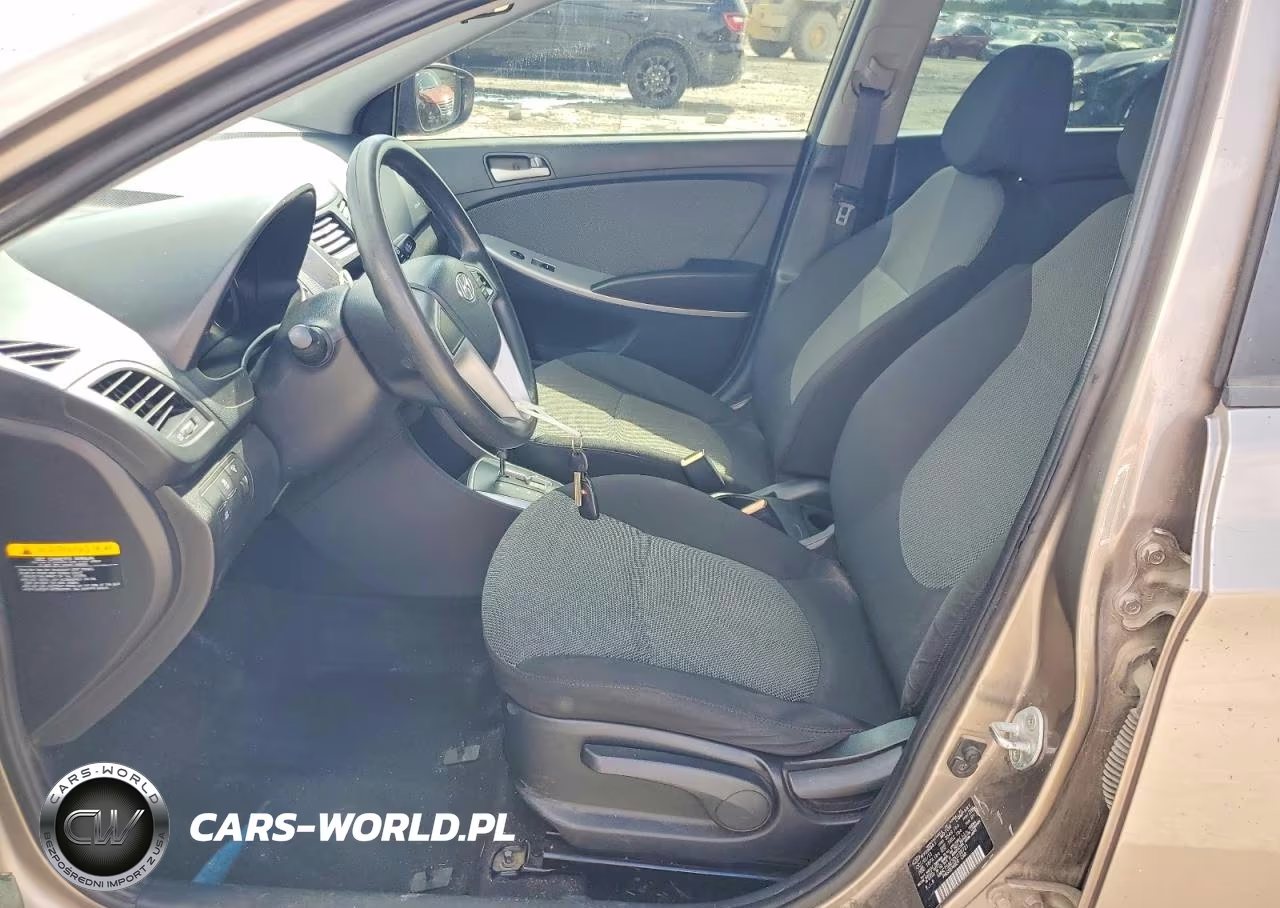 2013 Hyundai Accent Gs VIN:KMHCT5AE3DU138721 - 7