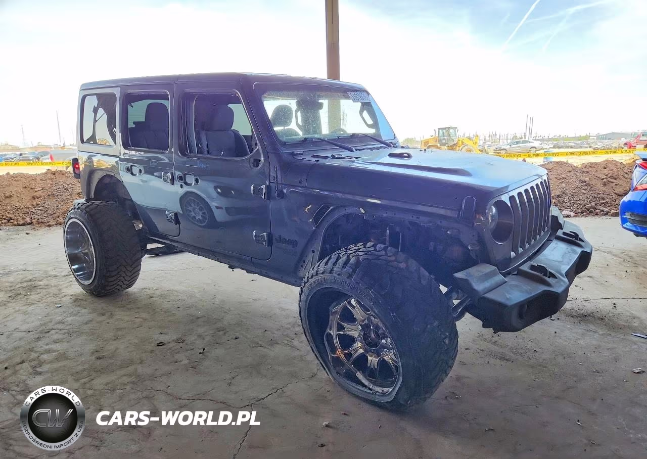 2021 Jeep Wrangler Unlimited Sport VIN:1C4HJXDG0MW815415 - 4