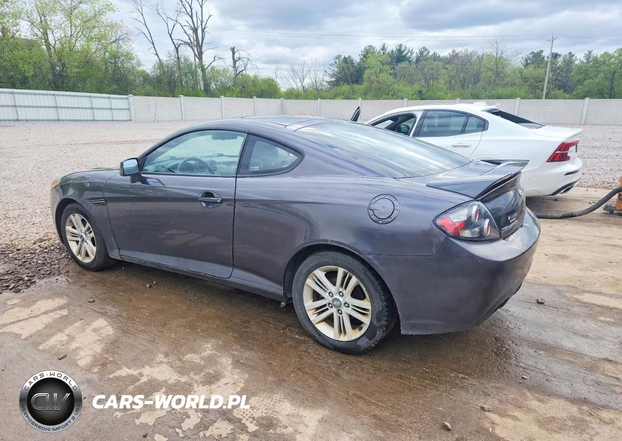 2008 Hyundai Tiburon Gs VIN:KMHHM66D18U283027 - 2
