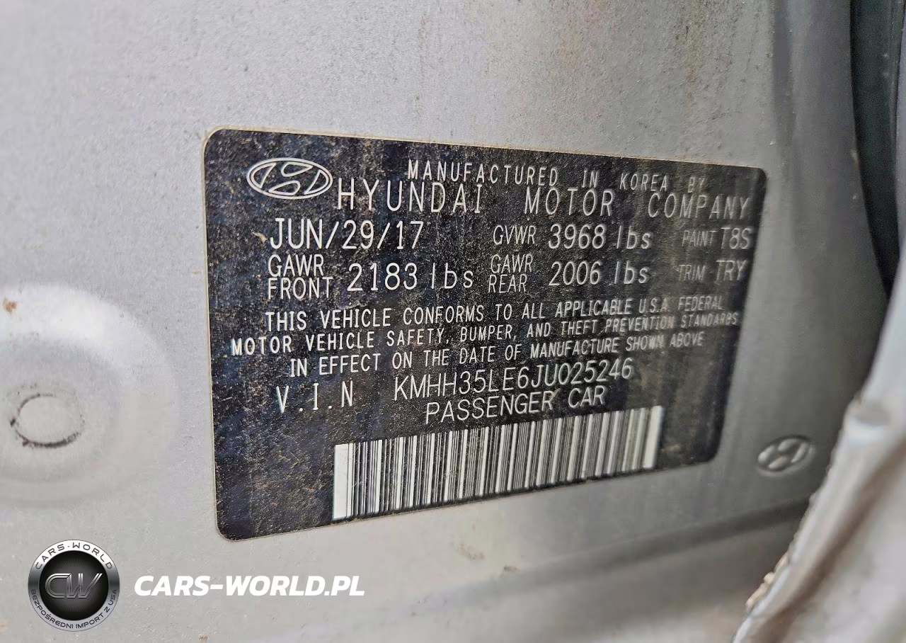 2018 Hyundai Elantra Gt Base VIN:KMHH35LE6JU025246 - 12