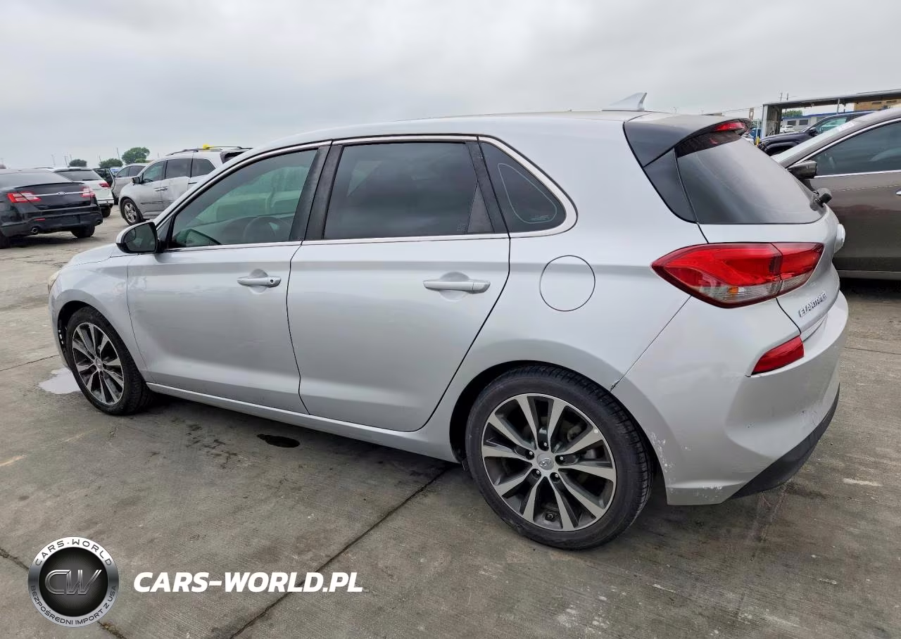 2018 Hyundai Elantra Gt Base VIN:KMHH35LE6JU025246 - 2