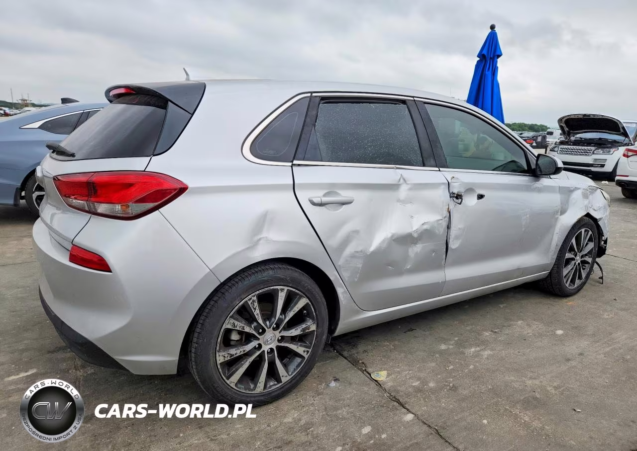 2018 Hyundai Elantra Gt Base VIN:KMHH35LE6JU025246 - 3