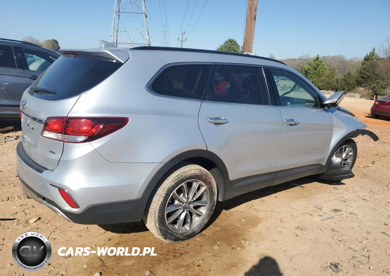 2017 Hyundai Santa Fe Se VIN:KM8SMDHF3HU244433 - 3
