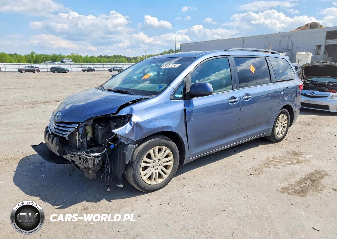 2015 Toyota Sienna Xle 8-Passenger VIN:5TDYK3DC0FS536004 - 1