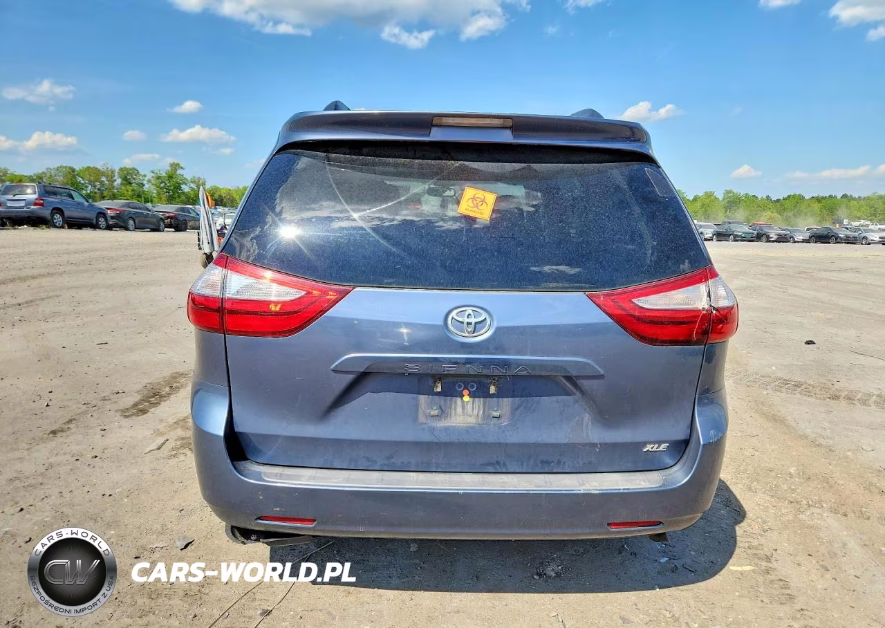 2015 Toyota Sienna Xle 8-Passenger VIN:5TDYK3DC0FS536004 - 6