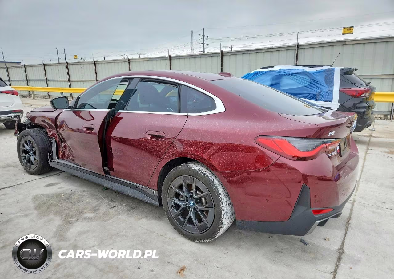 2024 BMW I4 Edrive 40 VIN:WBY73AW08RFS33572 - 2