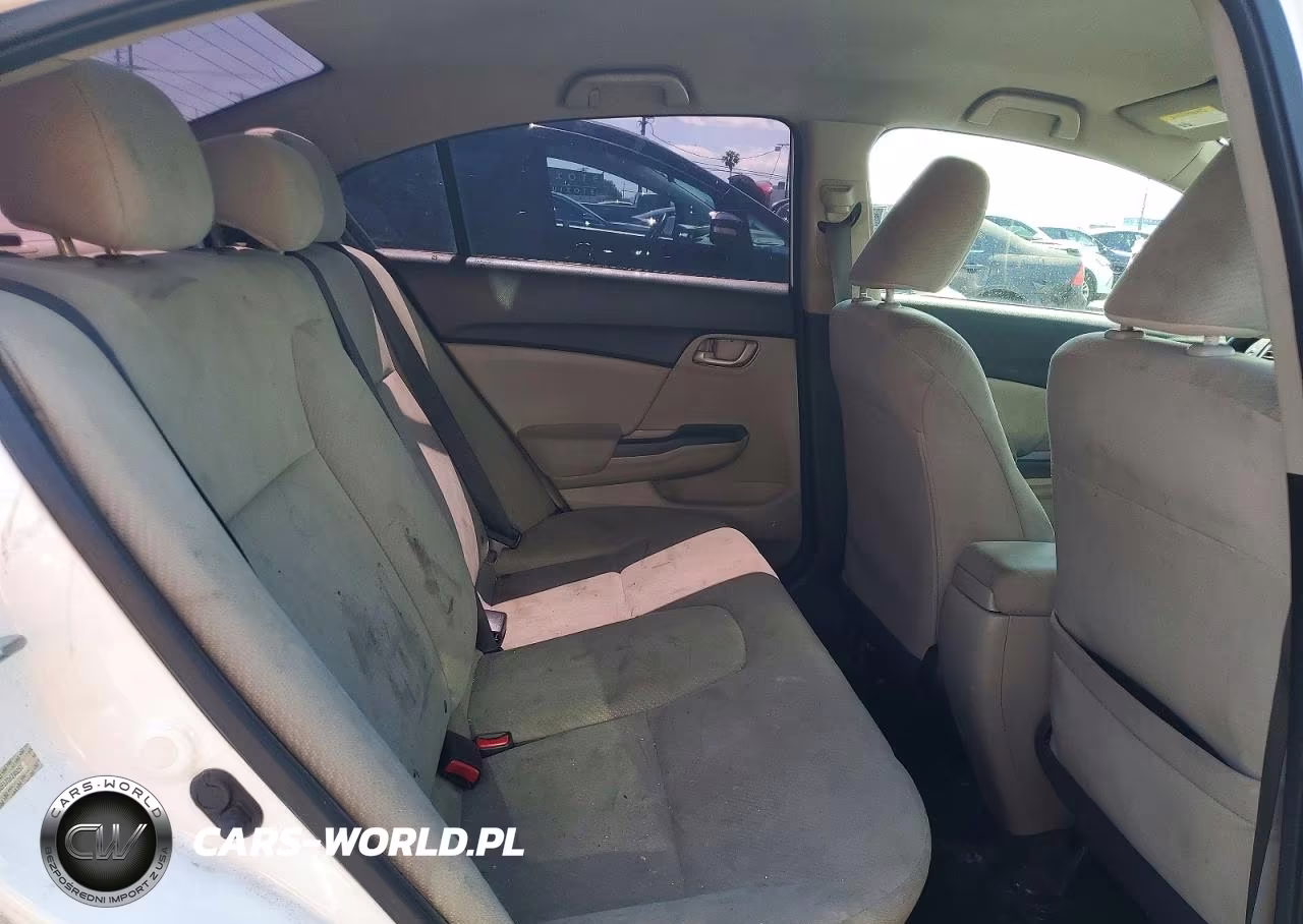 2013 Honda Civic Lx VIN:19XFB2F57DE295257 - 10