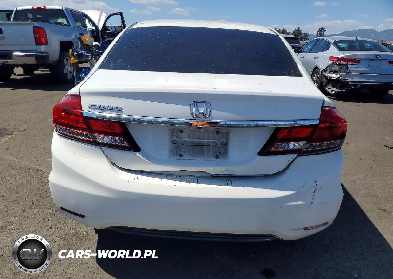 2013 Honda Civic Lx VIN:19XFB2F57DE295257 - 6