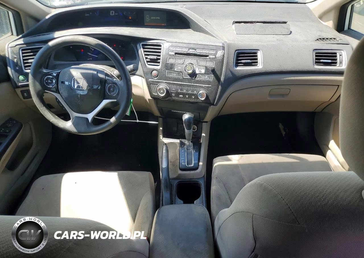 2013 Honda Civic Lx VIN:19XFB2F57DE295257 - 8